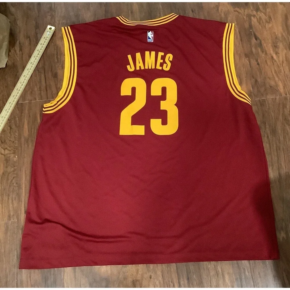 Adidas Cleveland Cavaliers Lebron James All For One. One For All Jersey Size 2XL